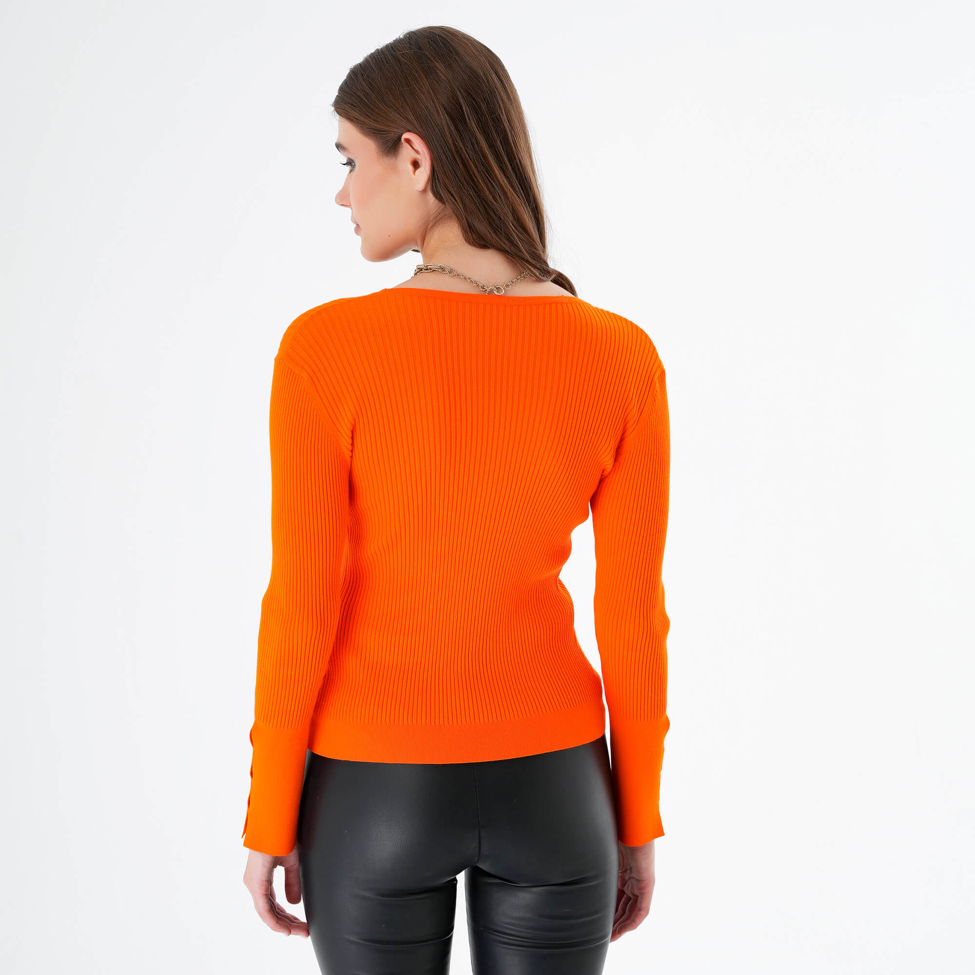  Jacquemus - Orange Le Cardigan Tordu cardigan 40 size 